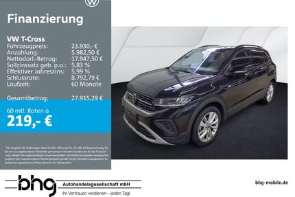 VW T-Cross Gebrauchtwagen