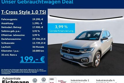 VW T-Cross Gebrauchtwagen