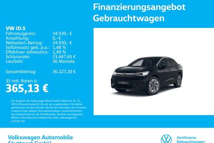 VW ID.5 Gebrauchtwagen