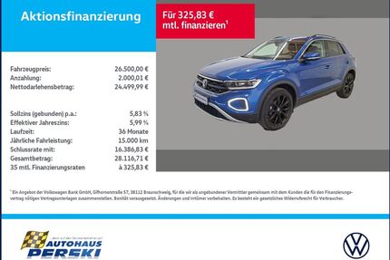 VW T-Roc Gebrauchtwagen