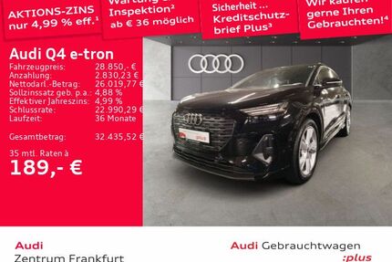 Audi Q4 e-tron Gebrauchtwagen