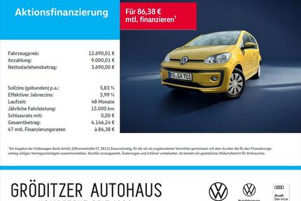 VW up! Gebrauchtwagen