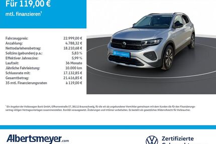 VW T-Cross Gebrauchtwagen