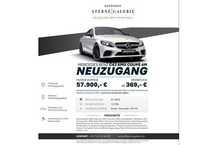 Mercedes-Benz C 43 AMG Gebrauchtwagen
