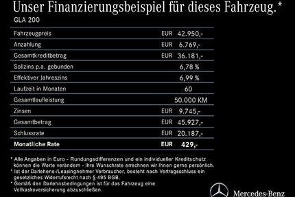 Mercedes-Benz GLA 200 Gebrauchtwagen