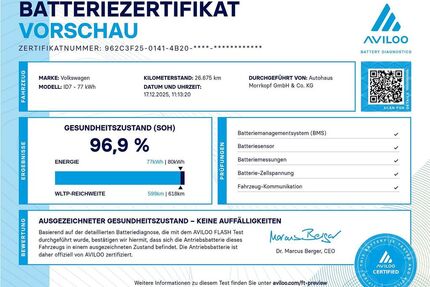 VW ID.7 Gebrauchtwagen