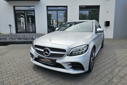 Mercedes-Benz C 200 d T AMG Line LED LEDER NAVI AHK AUS 2.HAND Gebrauchtwagen