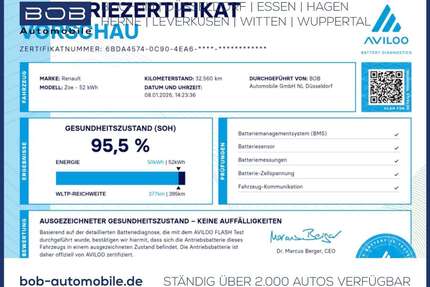 Renault ZOE Gebrauchtwagen
