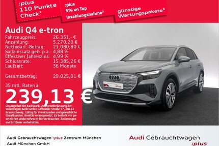 Audi Q4 e-tron Gebrauchtwagen