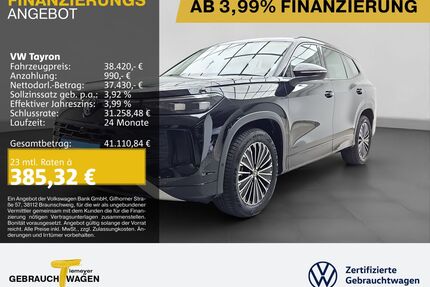 VW Tayron Gebrauchtwagen