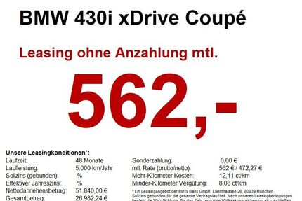 BMW 430 Gebrauchtwagen