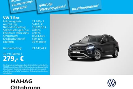 VW T-Roc Gebrauchtwagen