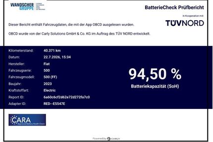 Fiat 500e Gebrauchtwagen