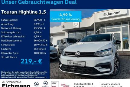 VW Touran Gebrauchtwagen