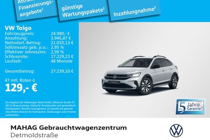 VW Taigo Gebrauchtwagen