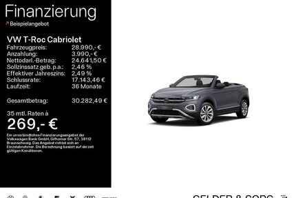 VW T-Roc Gebrauchtwagen