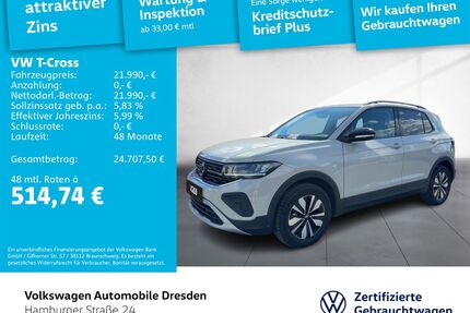 VW T-Cross Gebrauchtwagen