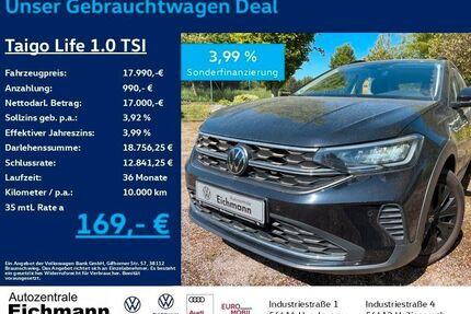 VW Taigo Gebrauchtwagen