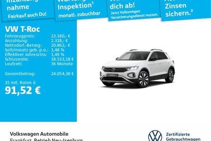 VW T-Roc Gebrauchtwagen