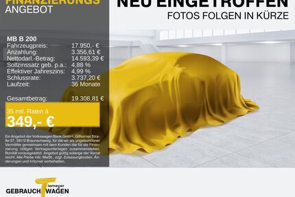 Mercedes-Benz B 200 Gebrauchtwagen