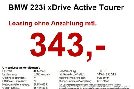 BMW 223 Active Tourer Gebrauchtwagen