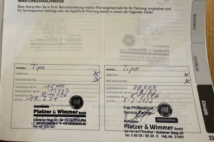 Fiat Tipo Gebrauchtwagen