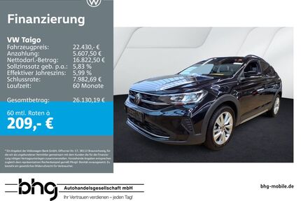 VW Taigo Gebrauchtwagen