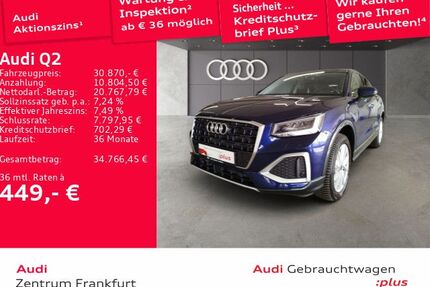 Audi Q2 Gebrauchtwagen