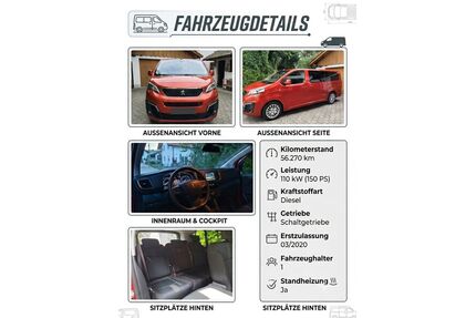 Peugeot Traveller Gebrauchtwagen