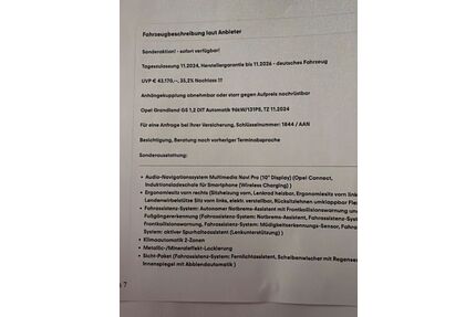 Opel Grandland (X) Gebrauchtwagen