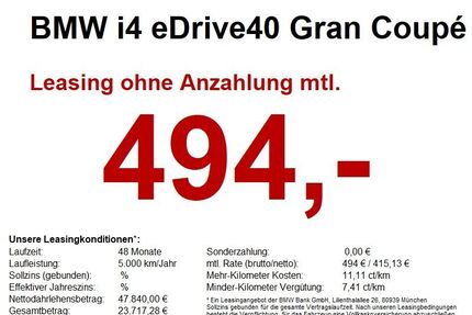 BMW i4 Gebrauchtwagen