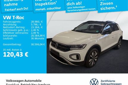 VW T-Roc Gebrauchtwagen