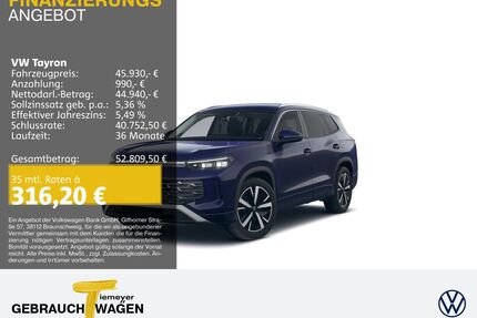 VW Tayron Gebrauchtwagen