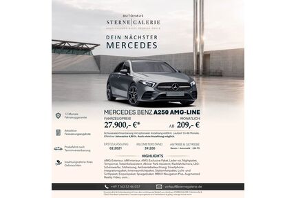 Mercedes-Benz A 250 Gebrauchtwagen