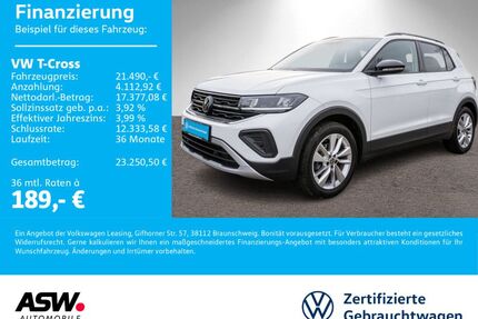 VW T-Cross Gebrauchtwagen