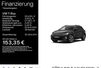 VW T-Roc Gebrauchtwagen