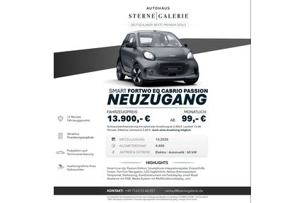 Smart ForTwo Gebrauchtwagen