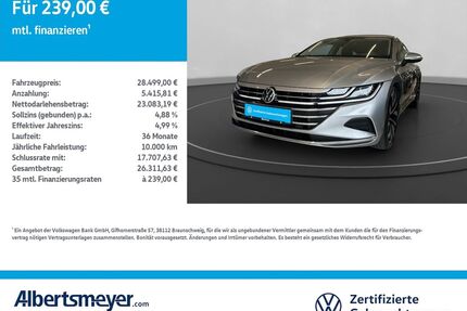 VW Arteon Gebrauchtwagen