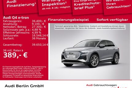 Audi Q4 e-tron Gebrauchtwagen