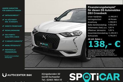 DS Automobiles DS3 Crossback Gebrauchtwagen