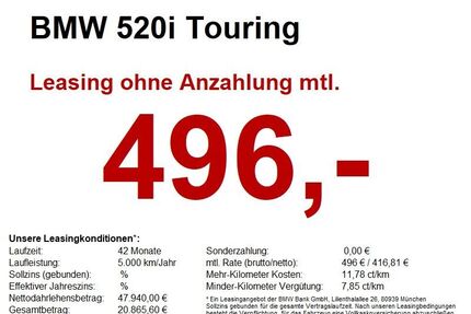 BMW 520 Gebrauchtwagen