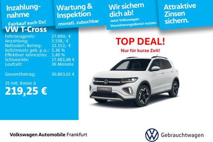VW T-Cross Gebrauchtwagen