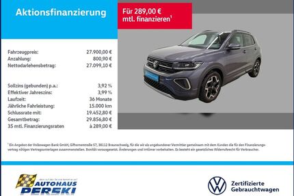 VW T-Cross Gebrauchtwagen