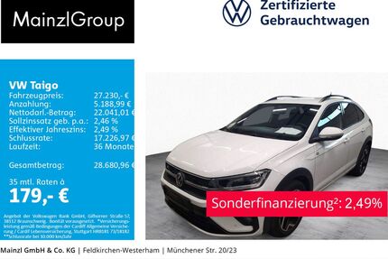 VW Taigo Gebrauchtwagen