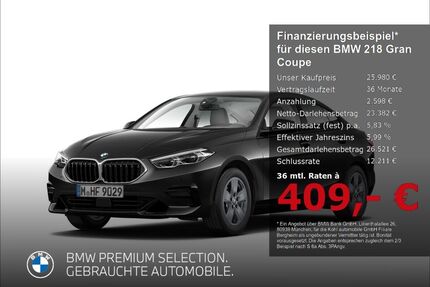 BMW 218 Gran Coupé Gebrauchtwagen