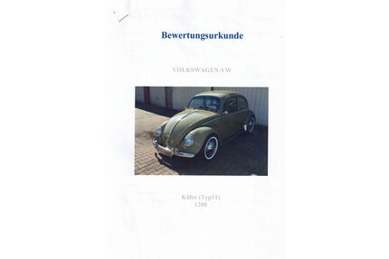 VW Käfer Gebrauchtwagen