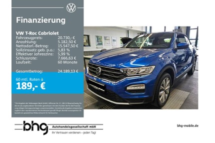 VW T-Roc Gebrauchtwagen