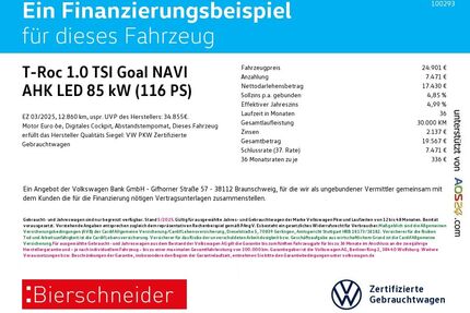 VW T-Roc Gebrauchtwagen