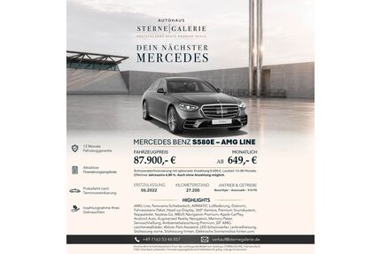 Mercedes-Benz S 580 Gebrauchtwagen