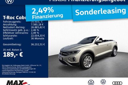 VW T-Roc Gebrauchtwagen